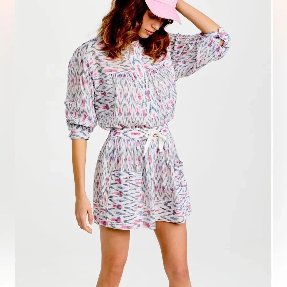 Isabel Marant Etoile Lehana Ikat Romper